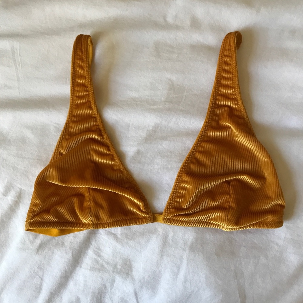 🌱Free People Golden Yellow Bralette
